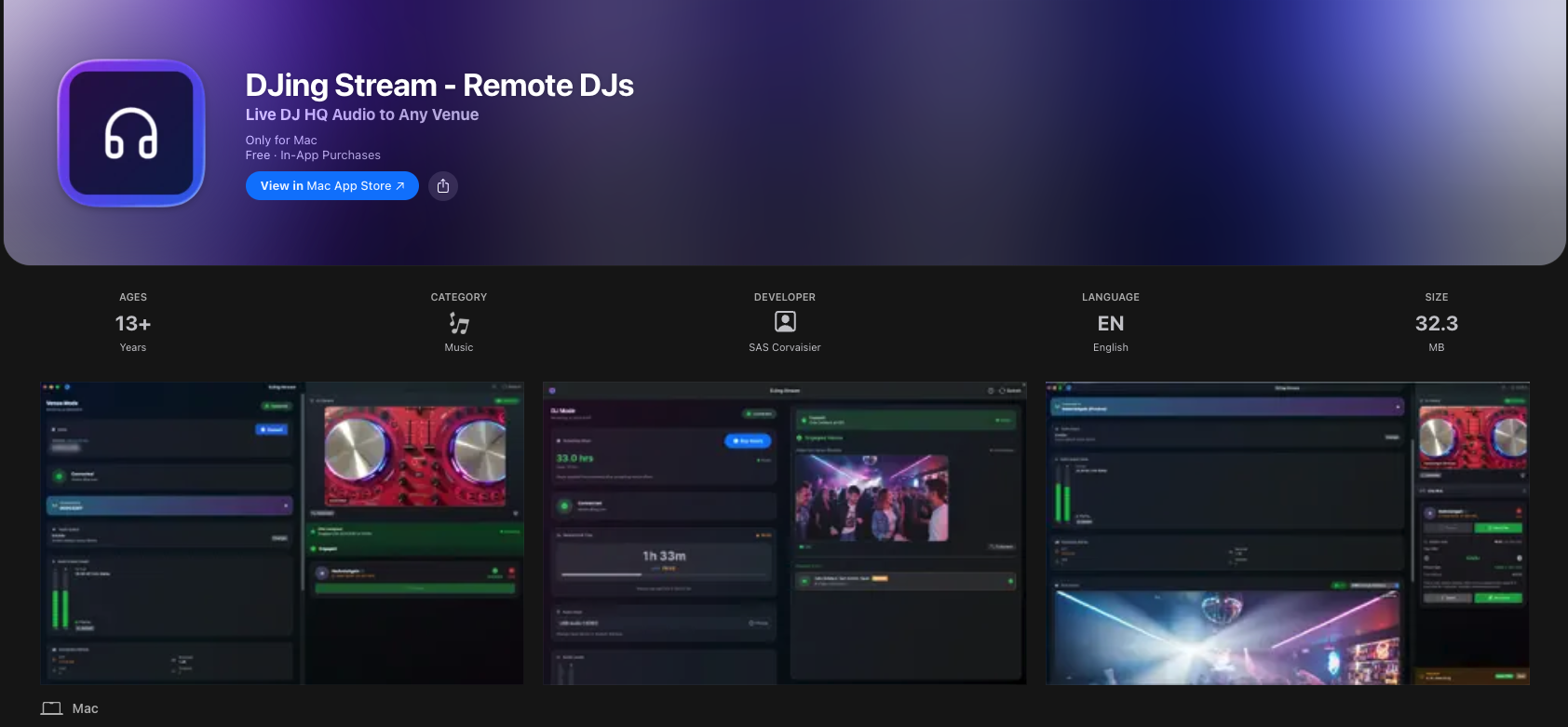 DJing Stream App - Remote DJs Broadcast Grade Audio
